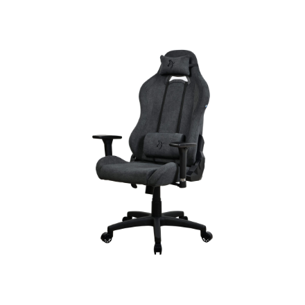 Arozzi Torretta SoftFabric | Gaming Chair | Frame material: Metal; Wheel base: Nylon; Cover: SoftFabric | Dark Grey