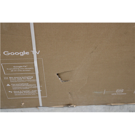 SALE OUT. TCL 65V6C 65" (165 cm) LED 4K TV | SALE OUT. TCL LED 4K TV | 65V6C | 65 | Smart TV | Google TV | Black | DAMAGED PACKAGING