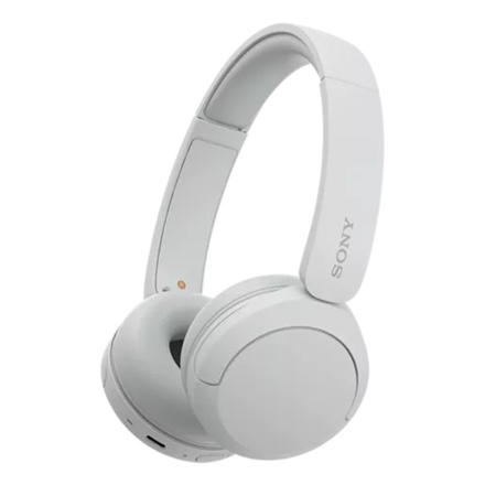 Sony | Wireless Headphones | WH-CH520 | Wireless | On-Ear | Microphone | White | Noise canceling | Wireless