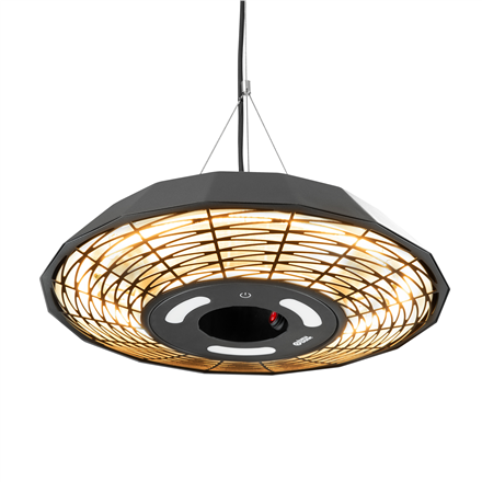 TunaBone | Electric Ceiling Infrared Patio Heater | TB2068C-01 | Patio heater | 2000 W | Number of power levels 1 | Suitable for rooms up to 20 m² | Black | IP45