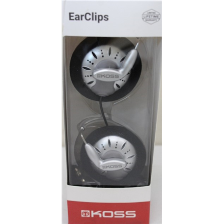 SALE OUT. Koss KSC75 Headphones, Ear Clip, Wired, Silver | SALE OUT. Headphones | KSC75 | Wired | In-ear | Silver | DAMAGED PACKAGING | Warranty 23 month(s)