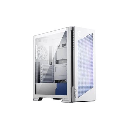 MSI | PC Case | MPG VELOX 300R AIRFLOW PZ WHITE | Mid-Tower | White