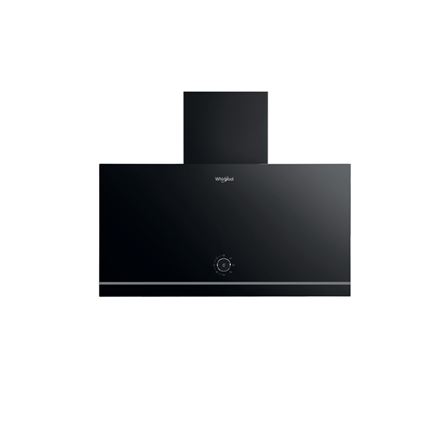Whirlpool Hood | WHVA 62F LM K | Wall mounted | Energy efficiency class A | Width 59.8 cm | 485 m³/h | Mechanical | LED | Black