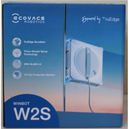 SALE OUT. | Ecovacs Window Cleaning Robot | WINBOT W2S | Corded | 8000 Pa | White | DEMO