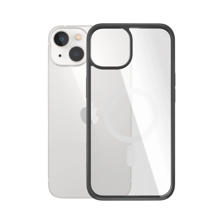PanzerGlass | MagSafe Compatible | Back protection | Apple | iPhone 14/13 | Tempered glass | Black | MagSafe compatible; 2 x Military Grade Standard; 100% recycled frame material