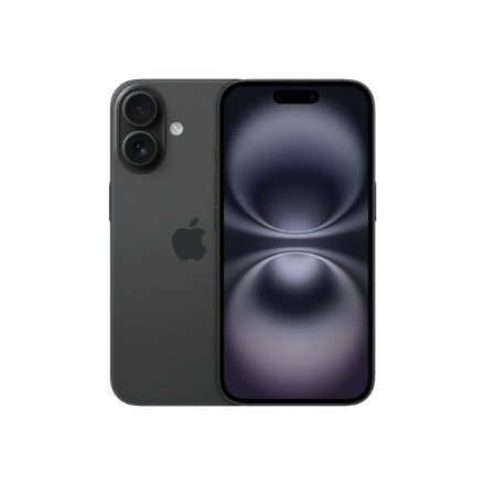 Apple | iPhone 16 | Black | 6.1 " | Super Retina XDR | 2556 x 1179 pixels | A18 | Internal RAM 8 GB | 128 GB | Dual SIM | 4G | 5G | Main camera resolution 48+12 MP | Secondary camera resolution 12 MP | iOS | 18