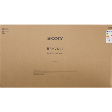 SALE OUT. Sony K77XR80P Bravia 8 77" (195cm) 4K Ultra HD Smart Google OLED TV | SALE OUT. | Sony OLED TV | K77XR80P Bravia 8 | 77 | Smart TV | Google TV | 4K UHD | DAMAGED PACKAGING