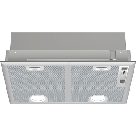 Bosch | Hood Serie 4 | DHL555BL | Canopy | Energy efficiency class C | Width 50 cm | 590 m³/h | Mechanical control | LED | Silver