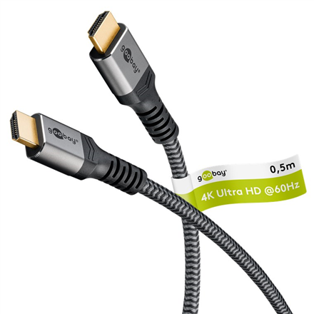 Goobay High Speed HDMI Cable with Ethernet | 64992 | 0.5 m