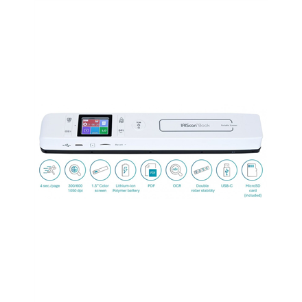 IRIS IRIScan Book 7 | Handheld Scanners