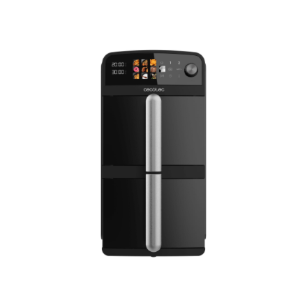 Cecotec Double hot air fryer | Cecofry DuoLevel 10000 | Power 2400 W | Capacity 10 L | Black
