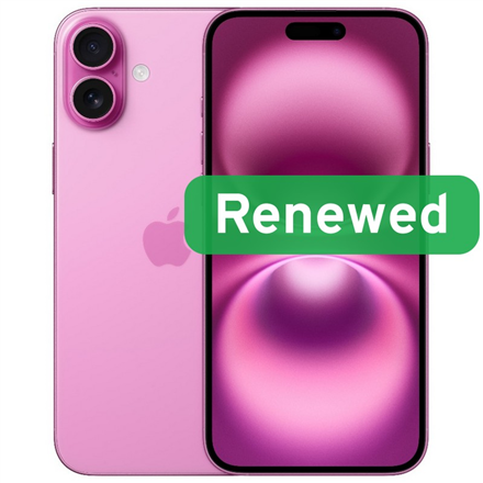 Apple Renewed Grade C | iPhone 16 Plus | Pink | 6.7 " | 128 GB | 5G