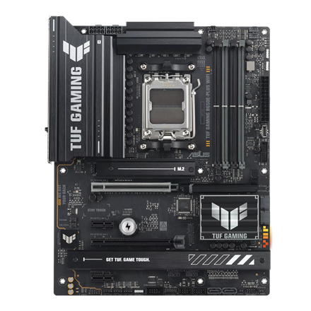 Asus TUF GAMING B650E-PLUS WIFI | Processor family AMD | Processor socket AM5 | DDR5 | Supported hard disk drive interfaces SATA, M.2 | Number of SATA connectors 4