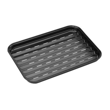 Barbecook | Reusable enamel grill pan, 34.5 x 24 x 3 cm (per 12 pcs) | BC-ACC-7080