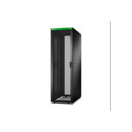 APC Easy Rack 600mm/42U/1000mm, with Roof, Side panel,castors,feet and 4 Brackets, No Bottom, black | Schneider Electric