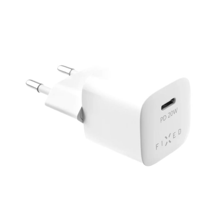 Fixed | Mini Travel Charger USB-C/USB-C Cable