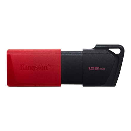 Kingston | USB Flash Drive | DataTraveler Exodia | 128 GB | USB Type-A | Black/Red