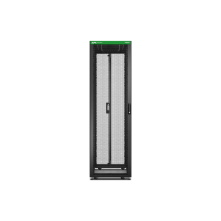 APC Easy Rack 600mm/48U/1200mm , with Roof, castors, feet and 4 Brackets, No Side panels, black | Schneider Electric