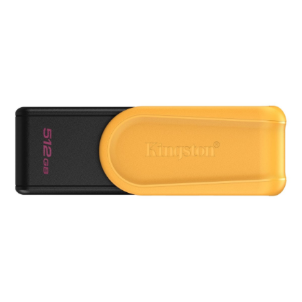 Kingston USB Flash Drive | DataTraveler Exodia S | 512 GB | USB Type-A | Black/Yellow