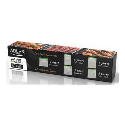Adler AD 4514.1 Vacuum bags set, White | Adler