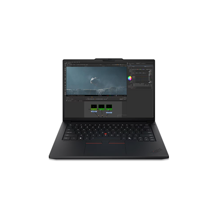 Lenovo ThinkPad P14s G7 Intel | Black | 14.5 " | IPS | WUXGA | 1920 x 1200 pixels | Anti-glare | Intel Core Ultra 7 | 366H | 32 GB | LPCAMM2 LPDDR5X | Solid-state drive capacity 1000 GB | NVIDIA RTX PRO 1000 Blackwell...