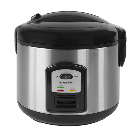 Mesko | Rice cooker | MS 6411 | 1000 W | 1.5 L | Stainless steel/Black
