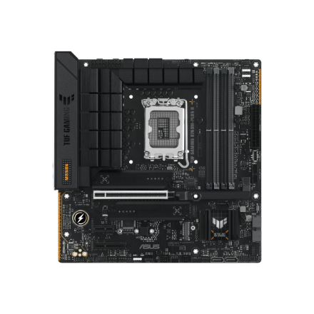 Asus | Processor family Intel B760 | Processor socket 1 x LGA1700 Socket | 4 DIMM slots - DDR5, non-ECC, on-die ECC, unbuffered | Supported hard disk drive interfaces SATA-600 (RAID), 3 x M.2 | Number of SATA connecto...