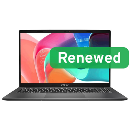 MSI Renewed Grade A | Modern 15 F13MG | 15.6 " | i3-1315U | 16 GB | SSD | 512 GB | Intel UHD Graphics | Windows 11 Home | Keyboard language US