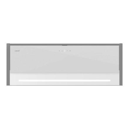 CATA | Hood | RENOVA PURE AIR MNV90 GWH | Canopy | Width 90 cm | Mechanical control | LED | Stainless steel
