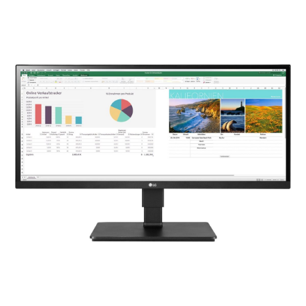 LG | UltraWide Monitor | 29BN650-B | 29 " | IPS | QHD | 21:9 | 75 Hz | 5 ms | 2560 x 1080 pixels | 350 cd/m² | HDMI ports quantity 2 | Matt Black