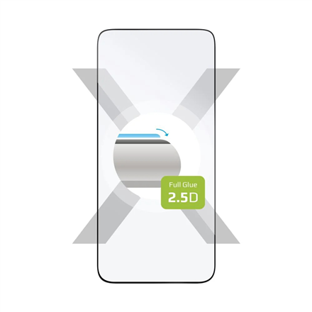 Fixed Screen Protector | Samsung | Galaxy S24+/S25+ | Tempered Glass | Black | Full Cover 2.5D