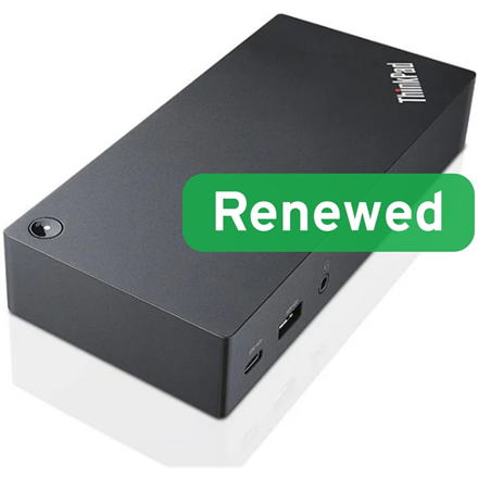 Lenovo Renewed ThinkPad USB-C Dock Gen 2 40AS 90W Used incl. PSU