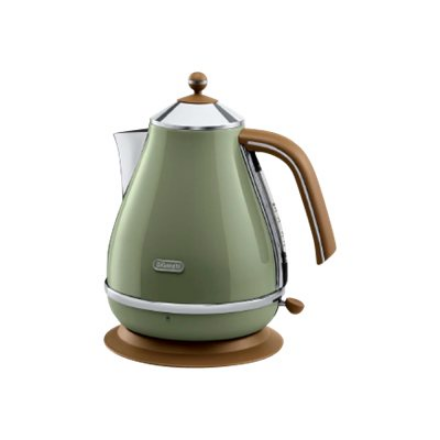 Delonghi | Kettle | KBOV 2001.GR | Electric | 2000 W | 1.7 L | 360° rotational base | Green