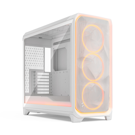 Fractal Design Meshify 3 XL | ATX | Ambience Pro RGB White TG Clear Tint