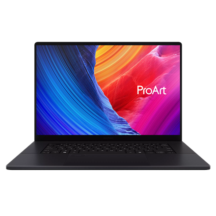 Asus | ProArt P16 H7606WW-SE009X | Nano Black | 16 " | OLED | Touchscreen | 4K | 3840 x 2400 pixels | 120 Hz | Glossy | AMD Ryzen AI 9 | HX370 | 64 GB | LPDDR5X | Solid-state drive capacity 2000 GB | NVIDIA GeForce RT...