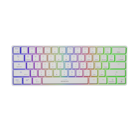 Genesis | THOR 660 RGB | Gaming Keyboard | Wireless | Bluetooth | RGB LED light | US | Gateron Brown