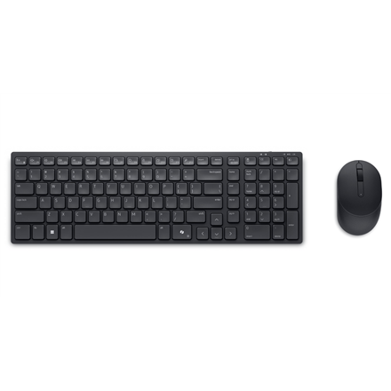 Dell | KM555 | Keyboard and Mouse Set | Wireless | Russian | Black