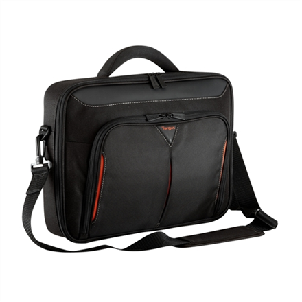 Targus | Classic | Fits up to size 14 " | Messenger - Briefcase | Shoulder strap | Black/Red