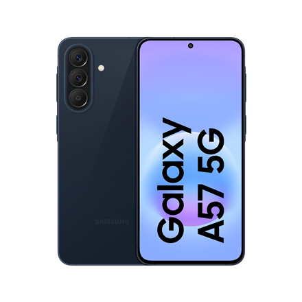 Samsung Galaxy | A57 (A576) | Navy | 6.7 " | Super AMOLED Plus | 1080 x 2340 pixels | Exynos | 1680 | Internal RAM 8 GB | 128 GB | Dual SIM | 3G | 4G | 5G | Main camera resolution 50 MP | Secondary camera resolution 1...