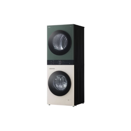 LG | Washing machine with dryer | WT1210EGF | Energy efficiency class A/C | Front loading | Washing capacity 12 kg | 1400 RPM | Depth 66 cm | Width 60 cm | LED | Drying system | Drying capacity 10 kg | Steam function...