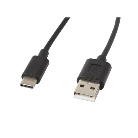 Lanberg | USB Type-A to USB Type-C 2.0 Cable, 1.8 m | CA-USBO-10CC-0018-BK | USB Type-A to USB Type-C
