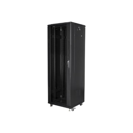 Lanberg | Rack cabinet 19" free-standing 37U/600x600 (flat pack) | FF01-6637-12B | Black