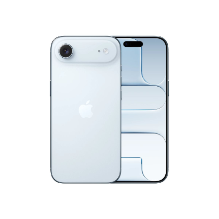 Apple | iPhone Air | Sky Blue | 6.5 " | 2736 x 1260 pixels | OLED | A19 Pro | Internal RAM 12 GB | 256 GB | Dual SIM | Electronic SIM card (e-SIM) | 5G | Main camera resolution 18 MP | iOS 26