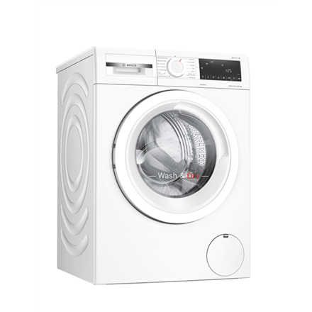 Bosch | Serie 4 Washing Machine With Dryer | WNA134L0SN | Energy efficiency class C | Front loading | Washing capacity 8 kg | 1400 RPM | Depth 59 cm | Width 59.8 cm | Display | LED | Drying system | Drying capacity 5...