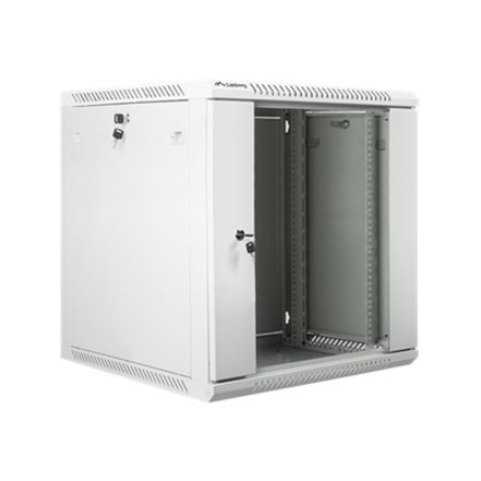 Lanberg | Rack cabinet 19" wall-mount 12U/600x600 (flat pack) V2 | WF01-6612-10S | Grey
