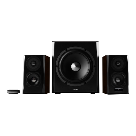 Edifier | Old School Style Modern Sound Bluetooth Speaker | S350DB | Bluetooth | Wireless connection | Dark Brown/Black | 150 W