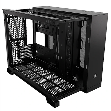 Corsair Dual Chamber PC Case | 2500X | Mid Tower | Black