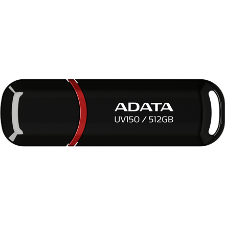 ADATA | USB Flash Drive | UV150 | 512 GB | USB Type-A | Black