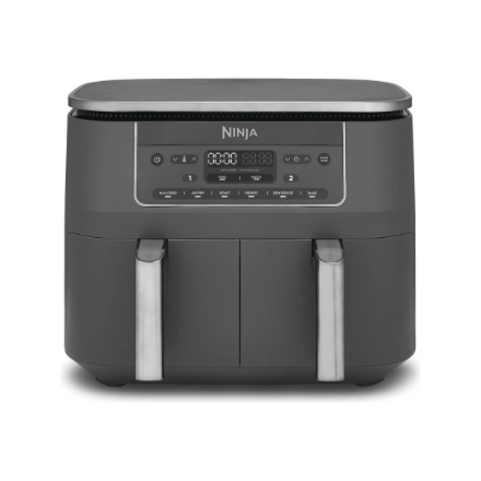 NINJA Double hot air fryer | DZ300EU | Power 2400 W | Capacity 7.6 L | Grey