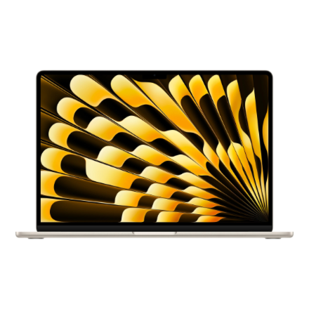 Apple | MacBook | Air | Starlight | 15.3 " | 2880 x 1864 pixels | Apple M5 | 24 GB | Solid-state drive capacity 1000 GB | Apple M5 chip 10-core CPU/10-core GPU | macOS | 802.11ax | Bluetooth version 6.0 | Keyboard lan...